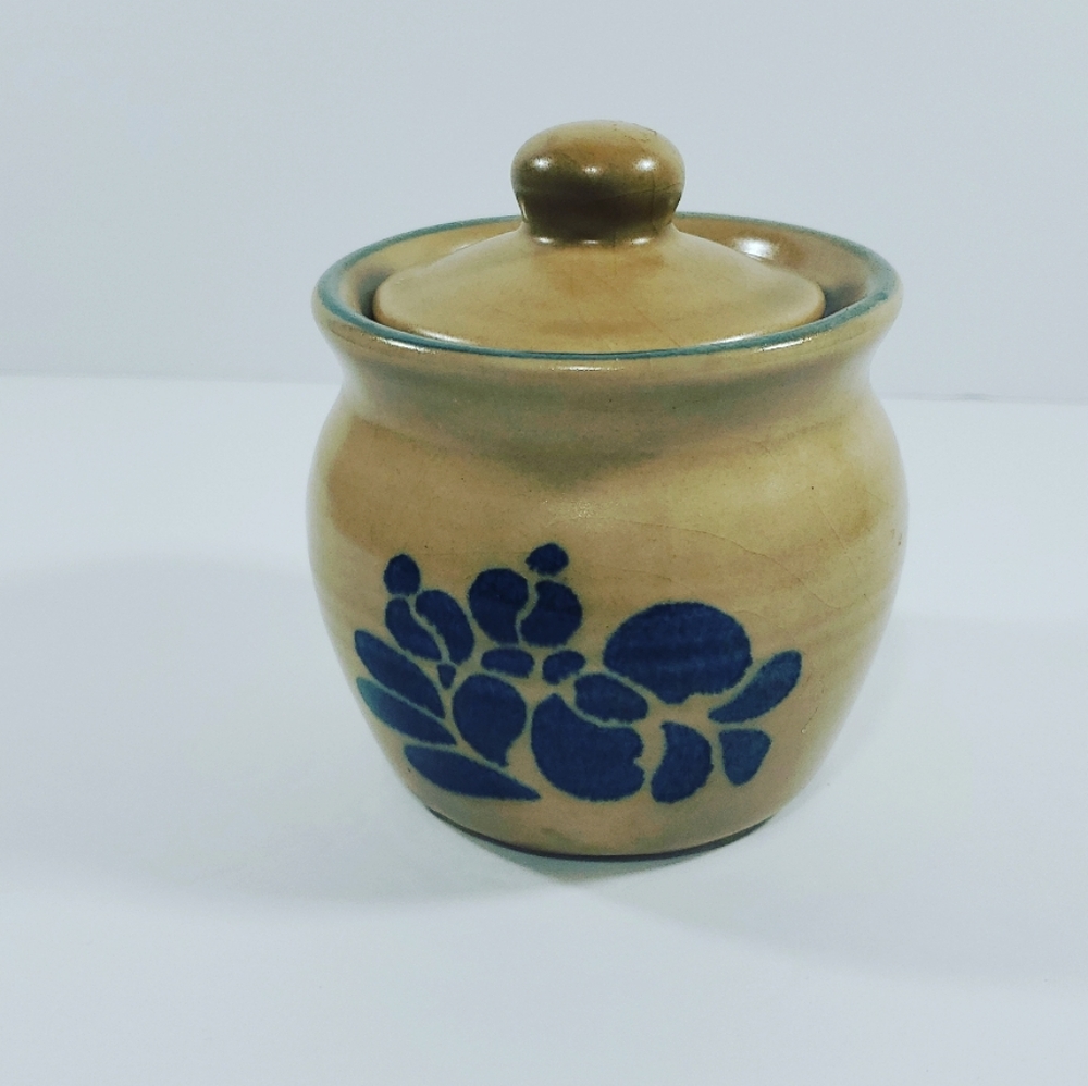 Pfaltzgraff Folk Art Sugar Bowl